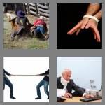 4 pics 1 word 8 letters struggle