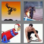 4 pics 1 word 8 letters stuntman