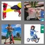 4 pics 1 word 8 letters tricycle