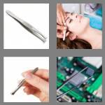 4 pics 1 word 8 letters tweezers