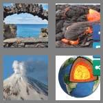 4 pics 1 word 8 letters volcanic