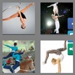 4 pics 1 word 9 letters acrobatic