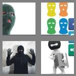 4 pics 1 word 9 letters balaclava