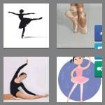 4 pics 1 word 9 letters ballerina