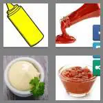 4 pics 1 word 9 letters condiment