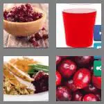 4 pics 1 word 9 letters cranberry