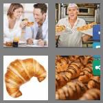 4 pics 1 word 9 letters croissant