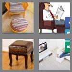 4 pics 1 word 9 letters footstool