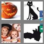 4 pics 1 word 9 letters halloween