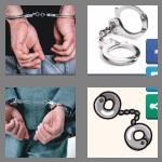 4 pics 1 word 9 letters handcuffs