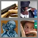 4 pics 1 word 9 letters harmonica