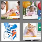 4 pics 1 word 9 letters highchair