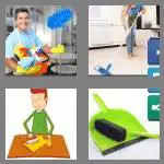 4 pics 1 word 9 letters housework