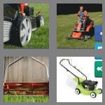 4 pics 1 word 9 letters lawnmower