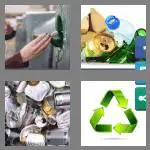 4 pics 1 word 9 letters recycling