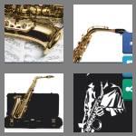 4 pics 1 word 9 letters saxophone