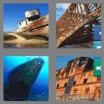 4 pics 1 word 9 letters shipwreck