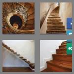 4 pics 1 word 9 letters staircase