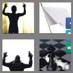 4 pics 1 word 9 letters surrender