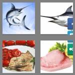 4 pics 1 word 9 letters swordfish