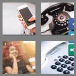 4 pics 1 word 9 letters telephone