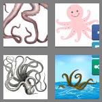 4 pics 1 word 9 letters tentacles