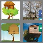 4 pics 1 word 9 letters treehouse