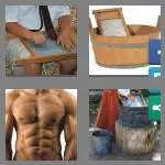4 pics 1 word 9 letters washboard