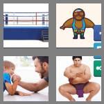 4 pics 1 word 9 letters wrestling